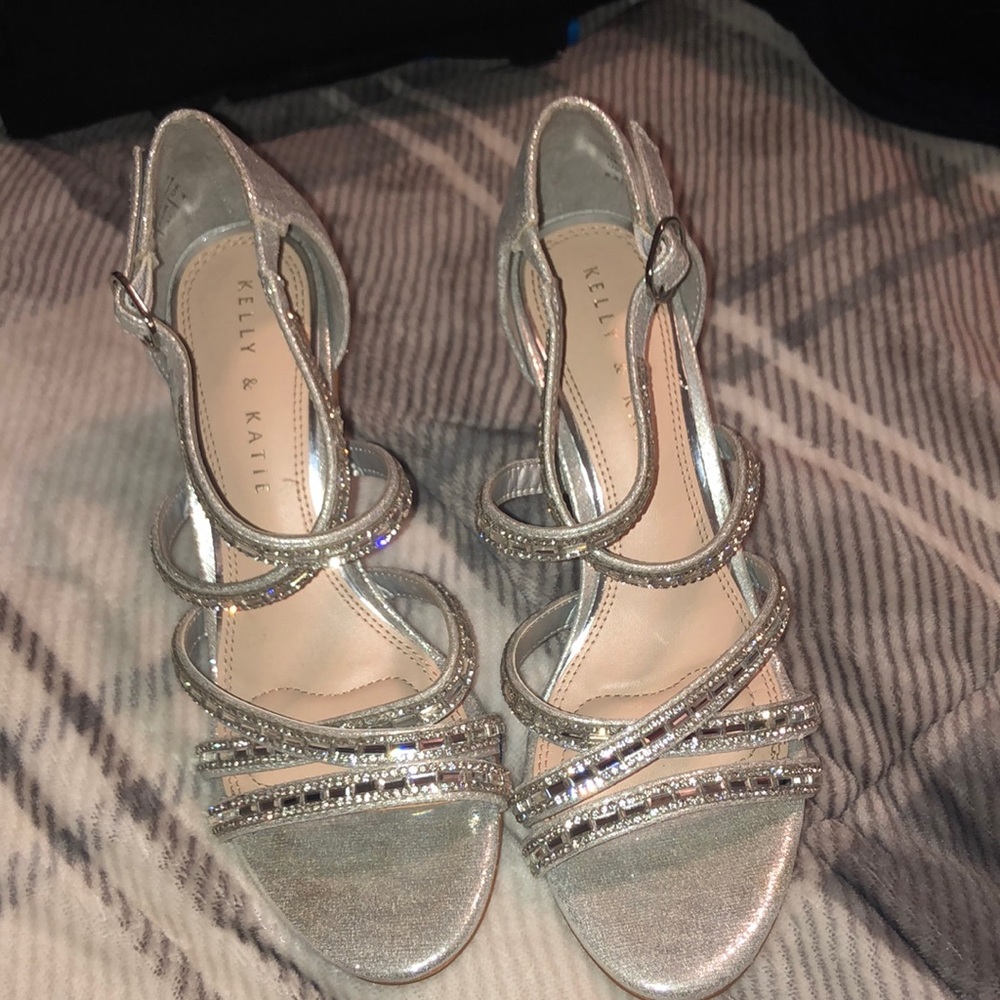 Formal Silver Heels